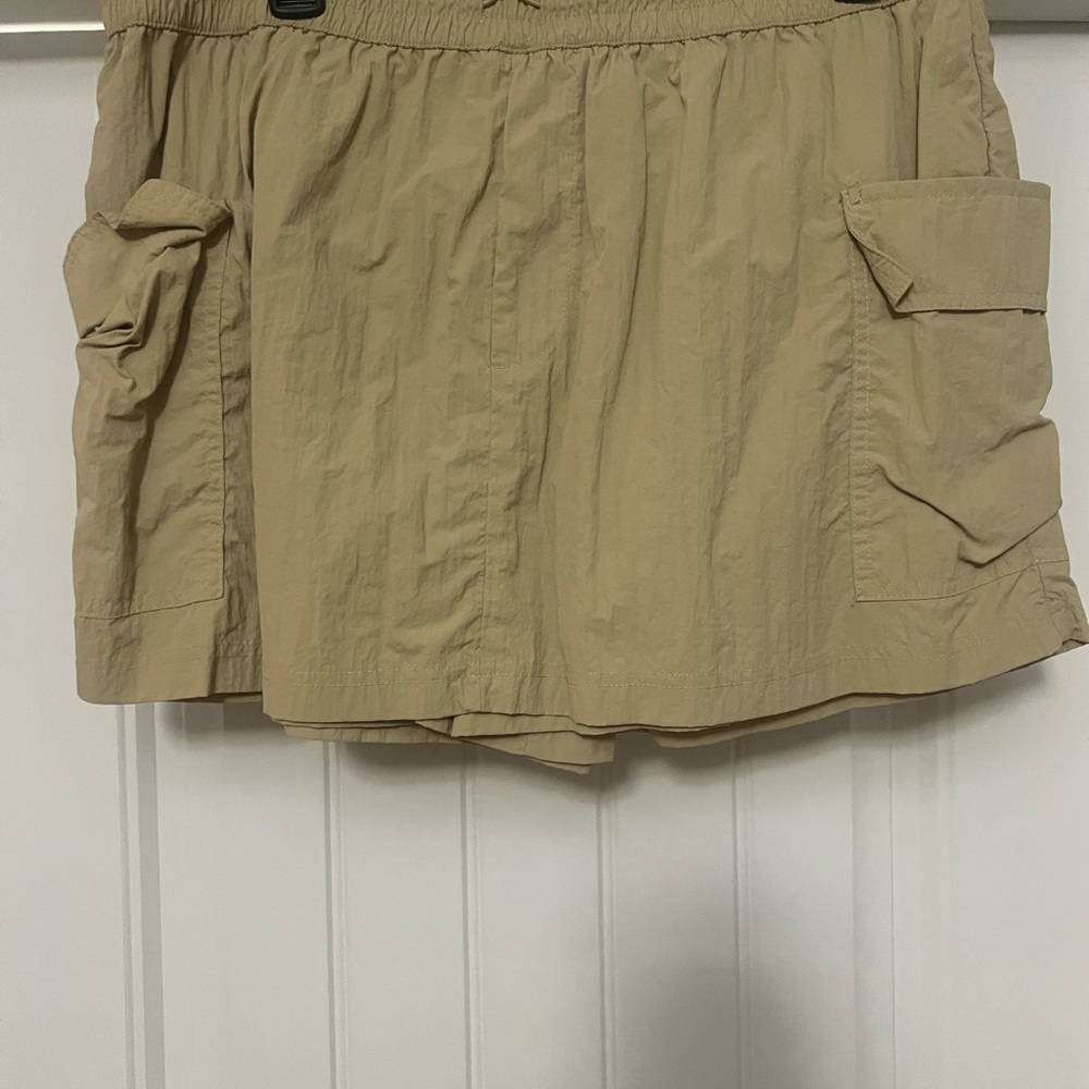 Tan Cargo Shorts